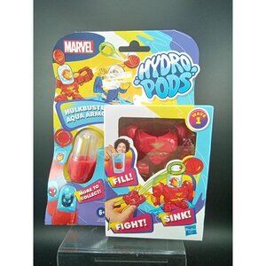 Marvel Hydro Pods Hulkbuster Aqua Armor Wave 1 Action Figure Fill Fight Sink